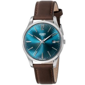 国内正規品  HENRY LONDON ヘンリーロンドン HL39-S-0103 KNIGHTSBRIDGE ユニセックス ネイビー クォーツ  メーカー保証