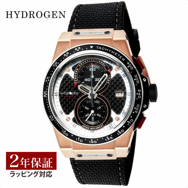 HYDROGEN ハイドロゲン HW514401 OTTOCHRONO メンズ ブラック クォーツ ...