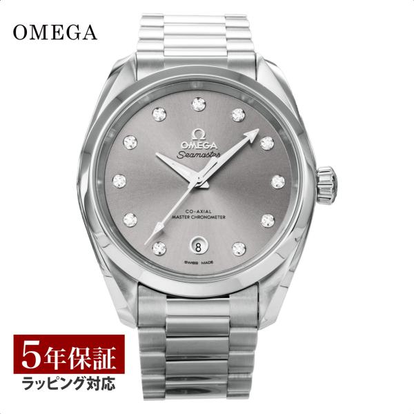 OMEGA オメガ シーマスター アクアテラ コーアクシャル自動巻 レディース グレー 220.10...