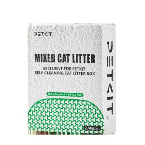超PayPay祭 P最大32倍 PETKIT 省エネ猫砂 ペットキット 猫砂 猫 ペット用 ネコ ねこ ねこ砂 ミックス 混合 猫砂 ベント砂 活性炭 消臭 システムトイレ