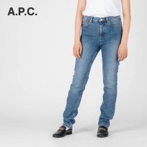 アーペーセー A.P.C. COZZK F09066 ジーンズ レディース ボトムス APC カジュアル DENIM JEAN high standard ウォッシュド ストレッチ デニム 長ズボン｜u-stream