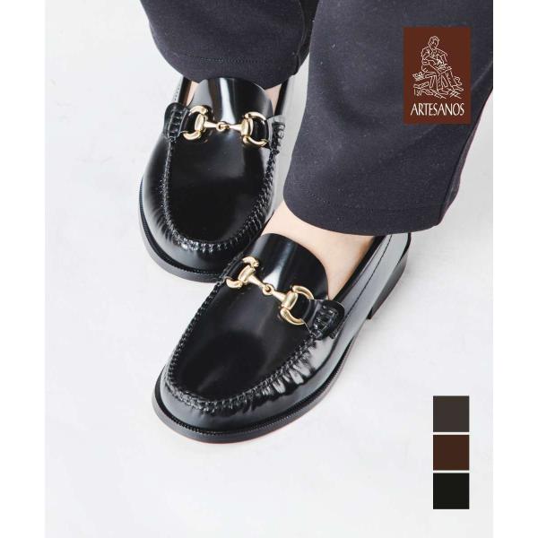 【正規品】 アルテサノス ARTESANOS RA-600-G-OX ローファー NEGRO ビット...