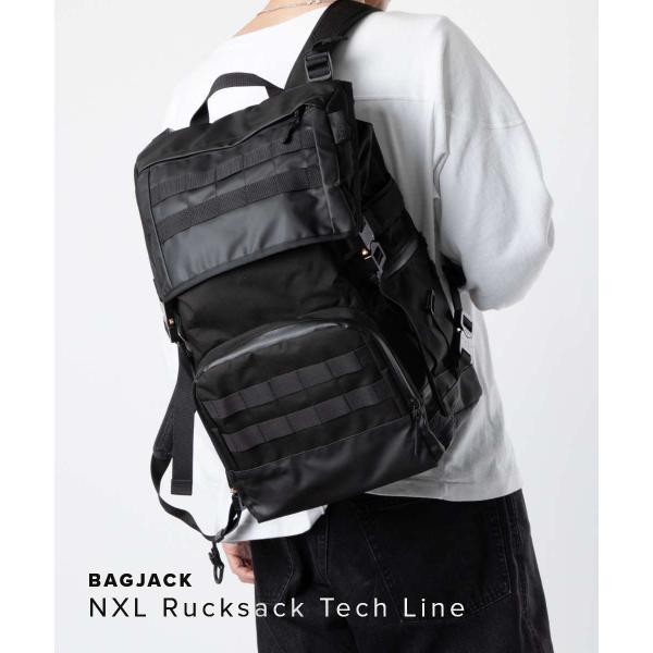バッグジャック bagjack NXL Rucksack Tech-line ユニセックス バッグ ...