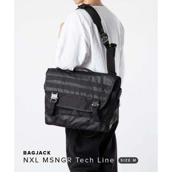 バッグジャック bagjack NXL MSNGR Tech-line M ユニセックス バッグ シ...