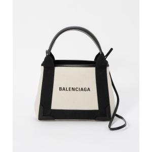 バレンシアガ BALENCIAGA 390346 2HH3N トートバッグ レディース バッグ ハンドバッグ ネイビー カバ XS 2wayの商品画像