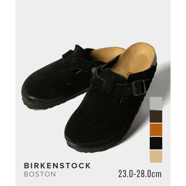 ビルケンシュトック BIRKENSTOCK BOSTON ボストン SUEDE LEATHER SA...
