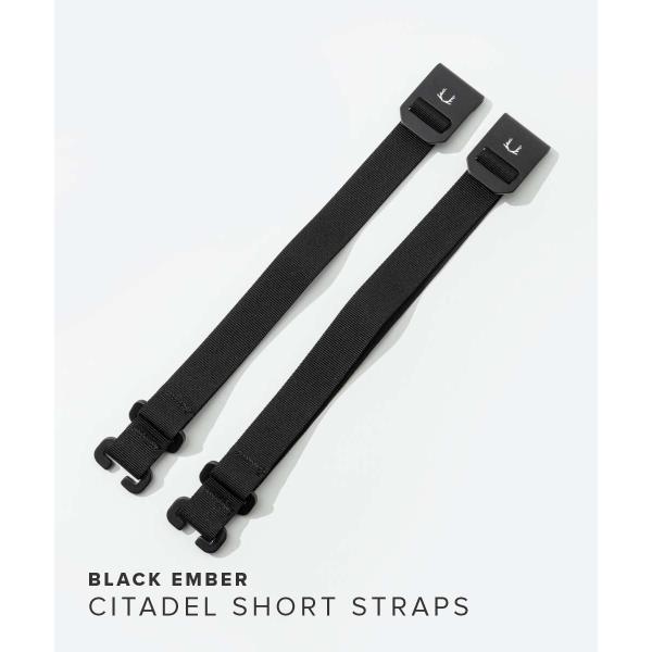 ブラックエンバー BLACK EMBER CITADEL SHORT STRAPS BLACK スト...