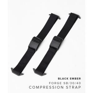 ブラックエンバー BLACK EMBER 130006 ストラップ FORGE SB/30/40 COMPRESSION STRAPS メンズ フォージ SB 30/40 バックル 2本セット 7224007｜U-STREAM