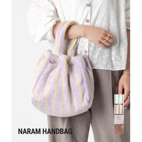 ボングスタ BONGUSTA NARAM HANDBAG ナラム ハンドバッグ トートバッグ タオル...