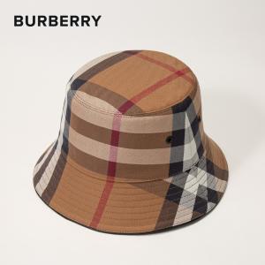 バーバリー BURBERRY 8052981 帽子 メンズ レディース バケットハット キャップ ブラック S A8894 MH BIRCH BROWN BUCKET アーカイブベージュ S M L｜u-stream