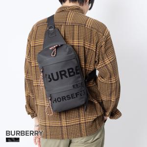 バーバリー BURBERRY ボディバッグ メンズ バッグ ホースフェリープリント コーティングキャンバス バックパック コンパクト クロスボディ 21ss 8036554｜u-stream