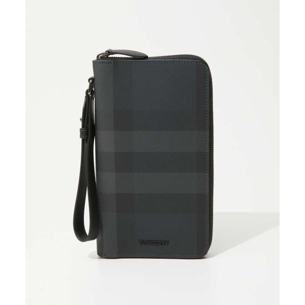 バーバリー BURBERRY  8066839 A1208 メンズ 財布 長財布 チェック トラベル...