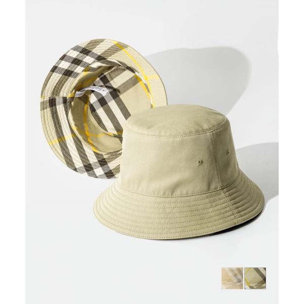 Burberry Burberry CHECK LINED BUCKET 帽子