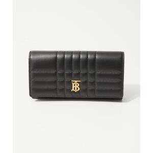 未使用級✨バーバリー ケース ミニ財布 TBロゴ キルティング ブラック BURBERRY バーバリー 8062373 小銭入れ LS LOLA MN ZIP WALLET