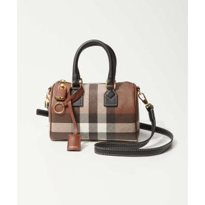 バーバリー BURBERRY 8069663 ショルダーバッグ LL MN BOWLING BAG GC9 レディース バッグ ミニボウリングバッグ チェック カジュアル 鞄｜u-stream