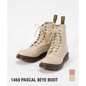 ドクターマーチン Dr.Martens 26802292 26802329 ブーツ レディース シューズ 1460 8ホールブーツ パスカル レザー 革靴 PASCAL ベージュ ピンク 22.0〜25.5cm｜u-stream