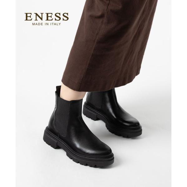エネス ENESS チェルシーブーツ ST-7967 サイドゴア ブーツ レディース シューズ 爆買
