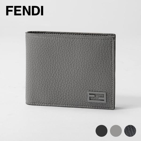フェンディ FENDI 7M0001 AG0L 二つ折り財布 メンズ 財布 ミニ財布 BILLFOL...