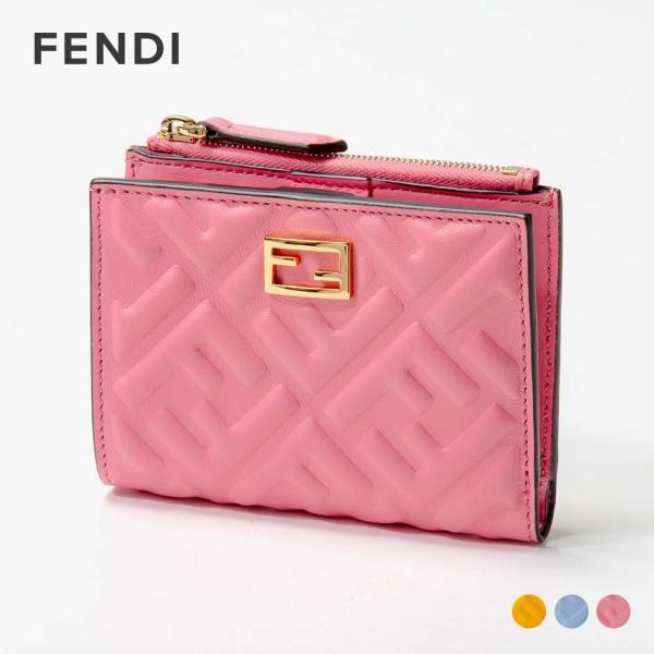 フェンディ FENDI 8M0447 0AAJD 二つ折り財布 レディース 財布 ミニ財布 小銭入れ...