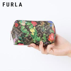 フルラ FURLA ポーチ レディース ポーチ コスメポーチ エレクトラ Mサイズ ELECTRA M COSMETIC CASE プレゼント お祝い 記念 ブラウン EAW2LN1-BX0172｜u-stream