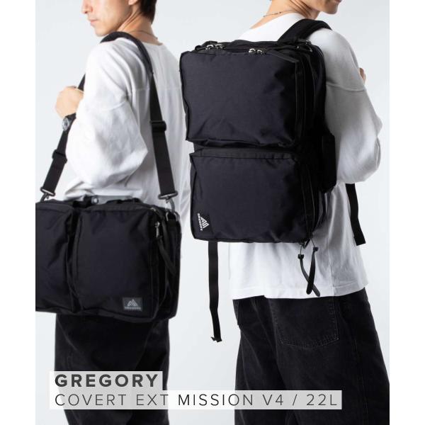 グレゴリー GREGORY COVERT EXTENDED MISSION V4 メンズ バッグ ブ...
