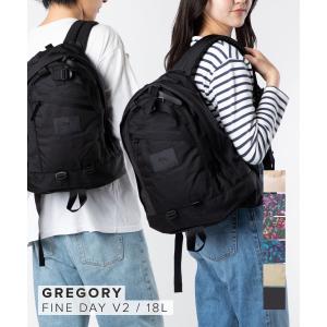 グレゴリー GREGORY 137539 1041 146492 バックパック FINE DAY V2 TAP. メンズ レディース バッグ ファインデイ デイバッグ  18L ブラック｜U-STREAM