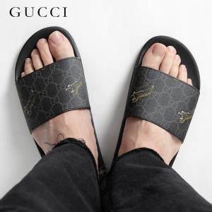 グッチ GUCCI サンダル メンズ シューズ スライドサンダル GG