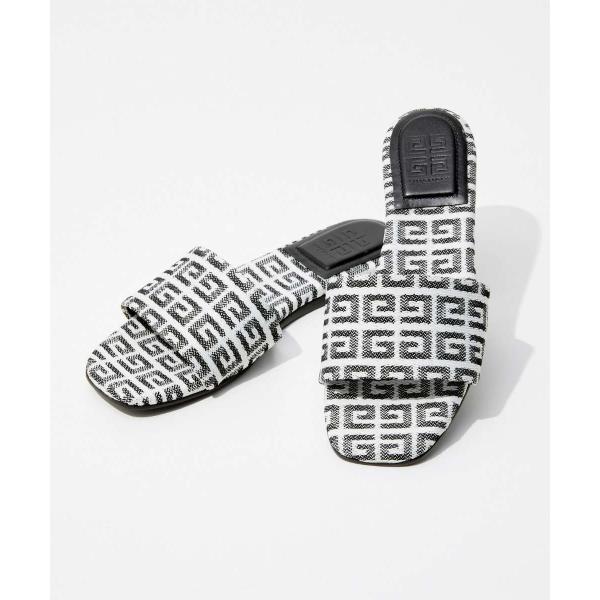 ジバンシィ GIVENCHY 4G FLAT SANDALS フラット サンダル BE306FE1C...