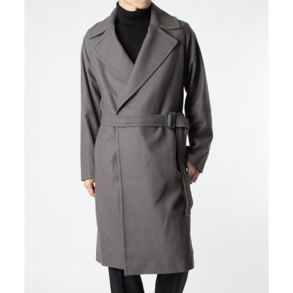 イーヴォ HEVO BRINDISI E725 コート メンズ アウター ベルテッドコート ブリンデ...