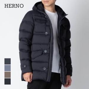 ヘルノ HERNO PI004ULE 19288 ダウンジャケット メンズ アウター LEGEND L ESKIMO ミドル丈 レジェンド ダウンコート ダークネイビー 44〜54 全5色｜u-stream