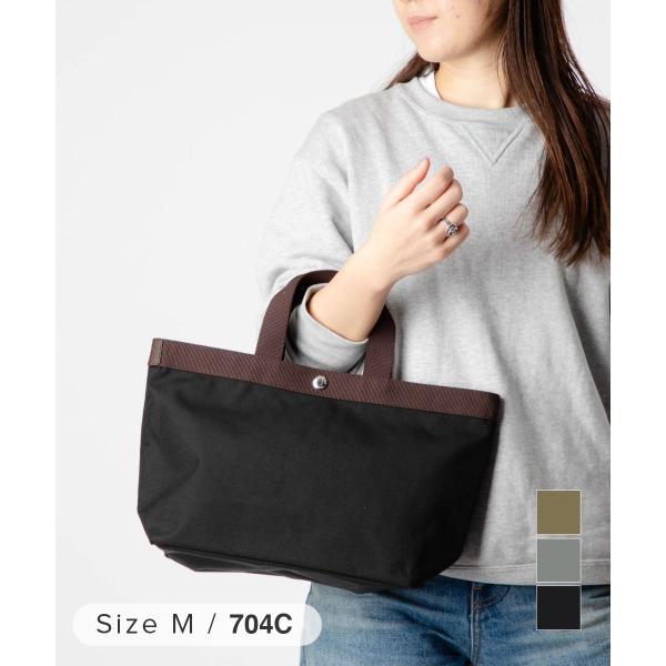 エルベシャプリエ Herve Chapelier Cordura Nylon Square Tote...