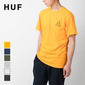 ハフ HUF Tシャツ TS00509 メンズ トップス 半袖 カットソー ロゴ エッセンシャルティー カジュアル ESSENTIALS TT S/S TEE シンプル コットン 綿｜u-stream