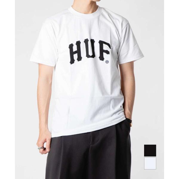 ハフ HUF ARCH S/S TEE アーチ ティー TS02523 Tシャツ 半袖 ロゴ ユニセ...