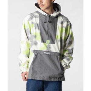 HUF（ハフ） ナイロンジャケット HUF COMMANDER CAMO ANORAK JACKET