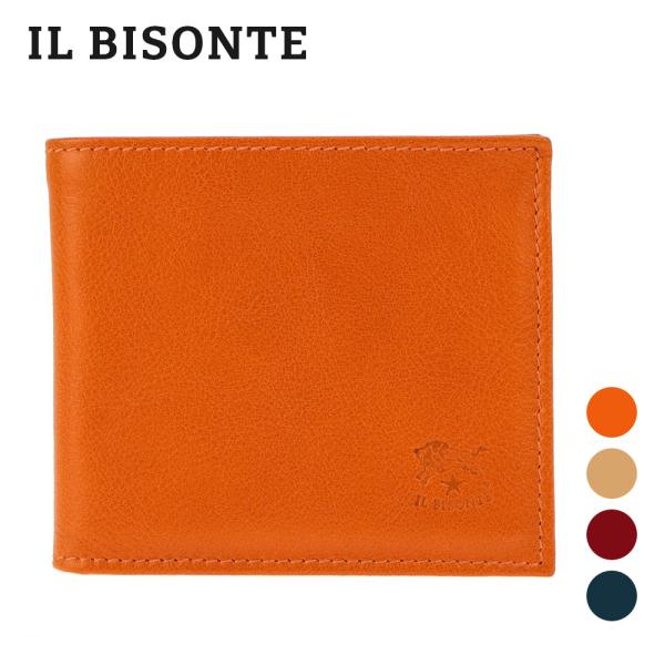 イル ビゾンテ IL BISONTE C0487M 二つ折り財布 メンズ 財布 ミニ財布 小銭入れ ...