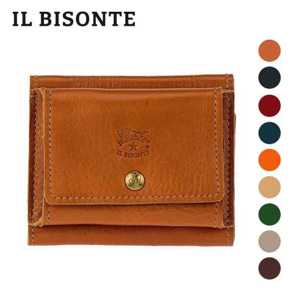 イル ビゾンテ IL BISONTE C0940 三つ折り財布 メンズ レディース 財布 ミニ財布 ...