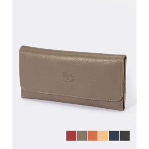 IL BISONTE（イルビゾンテ） 財布 ハーフフラップウォレット(クロコ型