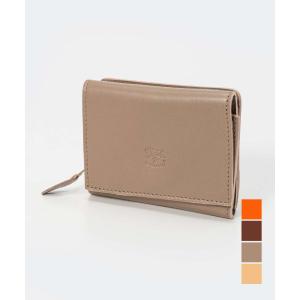 IL BISONTE（イルビゾンテ） 二つ折り財布 ラウンドファスナー レザー