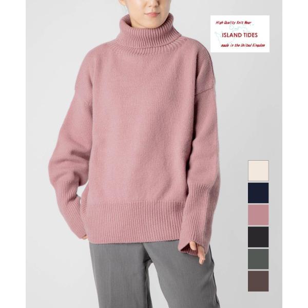 【正規品】 アイランドタイド ISLAND TIDES EY 18336 ニット レディース トップ...