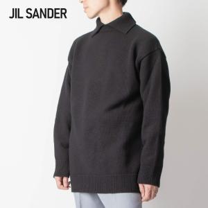 ジルサンダー JIL SANDER JSMT752033 MTY21638 セーター メンズ トップス ニット ウール カシミア ロングスリーブ イタリア製 カシミヤ カジュアル シンプル 46｜u-stream