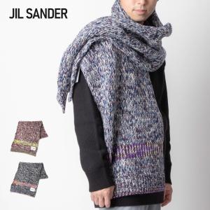 ジルサンダー JIL SANDER JSMT761026 MTY21618 スカーフ メンズ ファッション ジャカード マフラー カシミヤ ウール ストール カシミア おしゃれ 200×42の商品画像