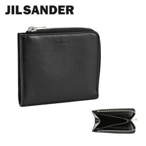 ジルサンダー JIL SANDER 財布 メンズ レディース 財布 レザー L字 ラウンドファスナー カードケース 小物 黒 プレゼント お祝い JSMT840075 MTS00008N ギフト｜u-stream