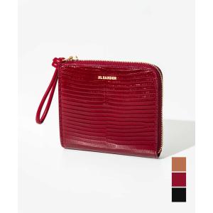 未使用品 ジルサンダー Tangle カードホルダー L字ファスナー 財布 JIL SANDER ジルサンダー 財布 L字ファスナー財布/カードケース