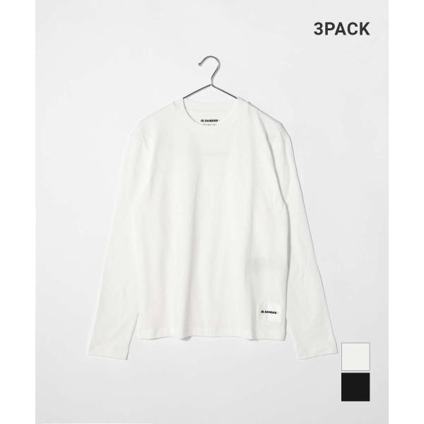 【3枚セット】ジルサンダー プラス JIL SANDER+ J40GC0002 J45048 Tシャ...