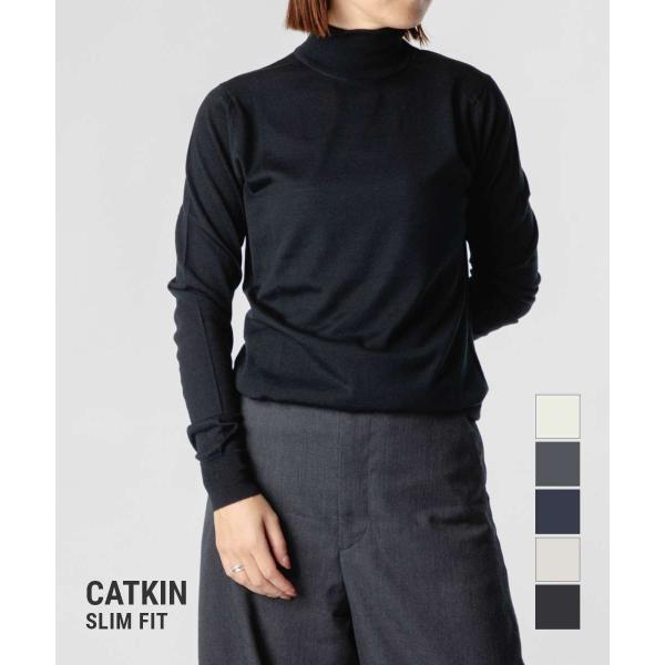 ジョンスメドレー JOHN SMEDLEY CATKIN SLIM FIT 30G カトキン カット...