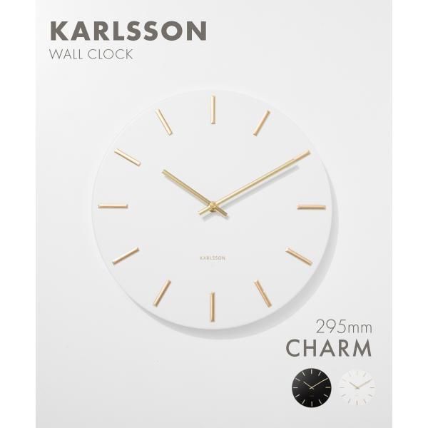 カールソン KARLSSON Wall clock Charm KA5821BK KA5821GY ...