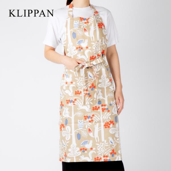 クリッパン KLIPPAN 5799 エプロン スクワーレル SQUIRREL キッチン用品 北欧 ...