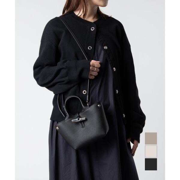 ロンシャン LONGCHAMP Le Roseau ル ロゾ Handbag S トップハンドルバッ...