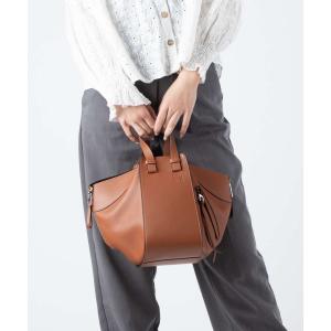 ロエベ LOEWE 38730S35 ハンドバッグ HAMMOCK SMALL BAG レディース バッグ ハンモック スモール ショルダー レザー 3way タン｜u-stream