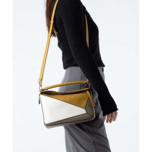 ロエベ LOEWE A510S21X55 ハンドバッグ PUZZLE SMALL BAG レディース バッグ パズル スモール ショルダー レザー クロスボディ｜u-stream